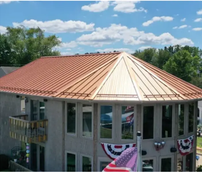 Metal roofing by Brookville Metal Roofing near Richmond, IN